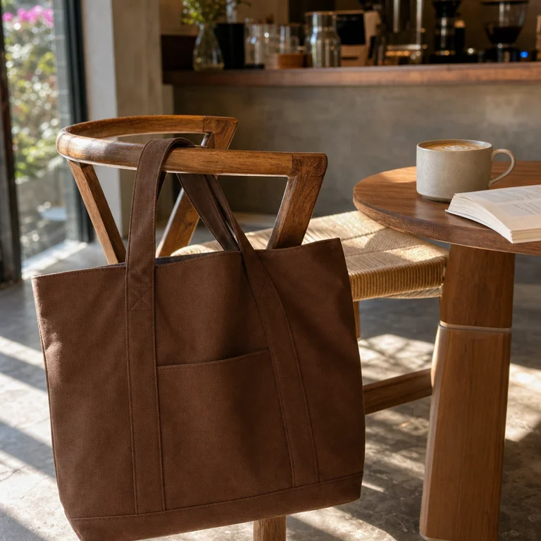 Canvas tote HK 文青 café lifestyle prompt