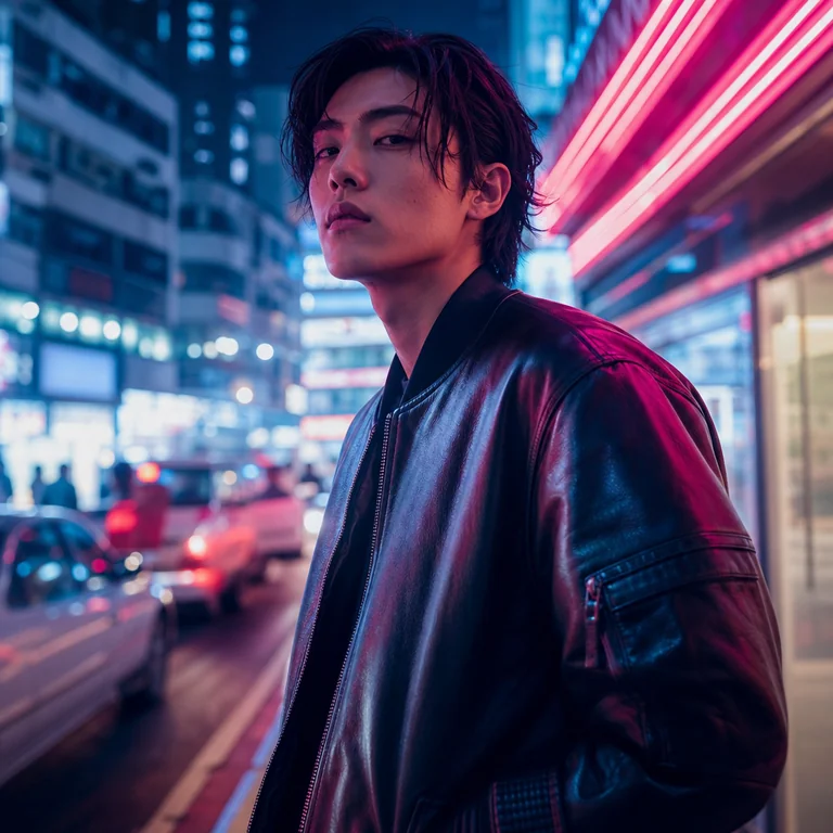 Neon City 霓虹都市光 (HK 夜景) — AI 生成圖片光線 prompt